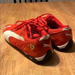 Puma Ferrari Driving Shoes - Speedcat  Red Suade